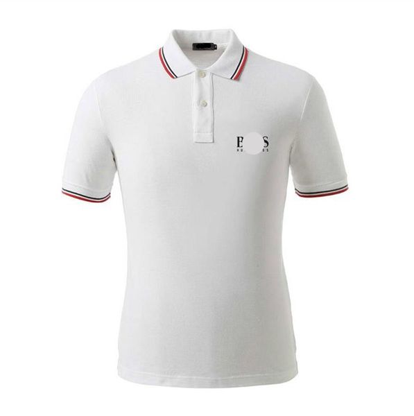 Summer Golf Sports Yeni Erkekler Hızlı Kurutucu Polo Gömlek Businesscasual Kısa Kollu Polos Rahat Nefes Alabası Tees Boss