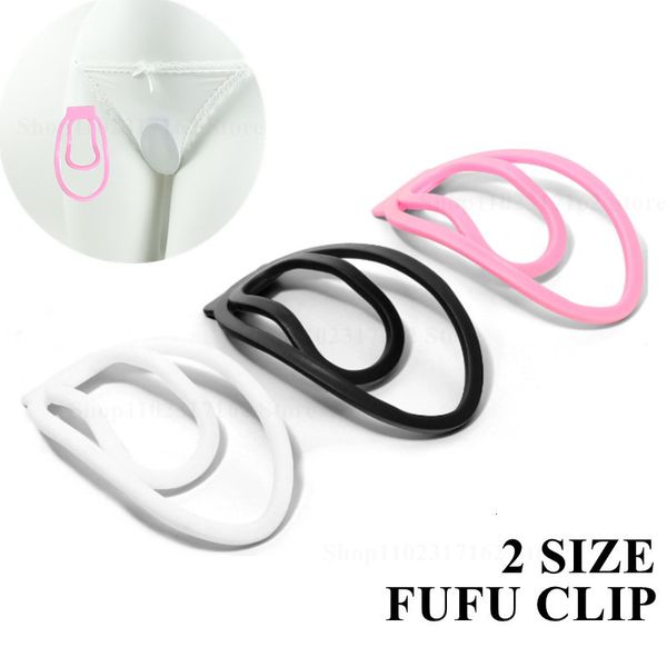 Cockrings Castidade de calcinha com o clipe Fufu para maricas mímica de mímica de compra feminina Treiningsclip -sclip ring ring sexo brinquedos18 230411