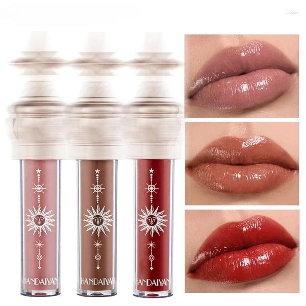 Lipgloss, Wasserfilm, Spiegel, Gesichtsglasur, Glas, Honig, feuchtigkeitsspendend und langlebig, Little Star Stick Color