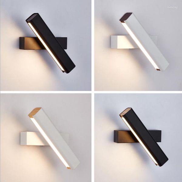 Wandleuchte Nordische Lampen Einstellbare LED-Spiegelleuchte Moderne Dekorleuchte Für Badezimmer Schlafzimmer Nachttreppen Hausbeleuchtung