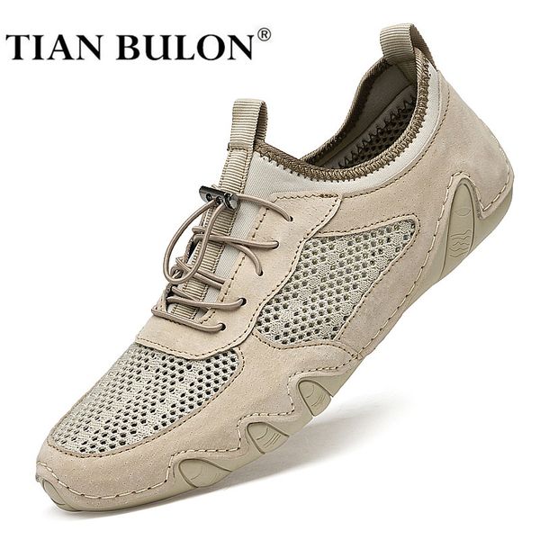 Men Sapatos casuais Designer de couro Men tênis britânico masculino masculino sapatos de barco respirável de condução mais tamanho 38-46