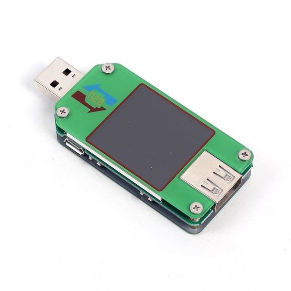 Freeshipping IC Test Cihazı UM24 USB 20 Voltmetre LCD Dijital Multimetre Termometre Güç Ölçer Pil Kapasite Test Cihazı EDIIW