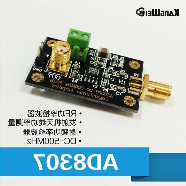 Freeshipping AD8307 RF-Leistungsdetektormodul Log-Verstärker DC-500 MHz Senderantennenleistung Djiff