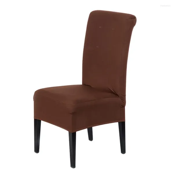 A cadeira cobre o estiramento elástico destacável da tela 4pcs para a mesa de jantar da família
