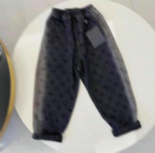 Primavera Autunno Pantaloni per bambini Abbigliamento per ragazzi Pantaloni per bambini Jeans Neonate Salopette per bambini Pantaloni da ragazzo A06