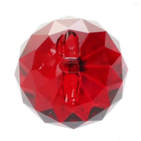 Sacos de armazenamento Prismas de bola de cristal vermelho de 30 mm