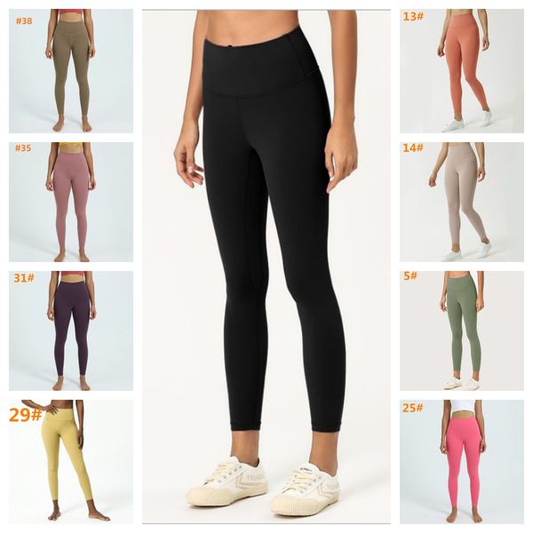 Moda roupas de yoga calças de yoga de cintura alta com mini bolsos, controle de barriga, calças de treino para mulheres 4 vias leggings de yoga estiramento