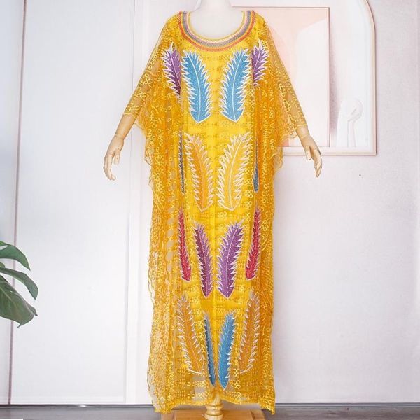 Etnik Giyim 2 Parça Setler Kadınlar İçin Afrika Elbiseleri Dashiki Robe Afrika Femme İnce Akşam Dantel Elbise Afrika Giysileri