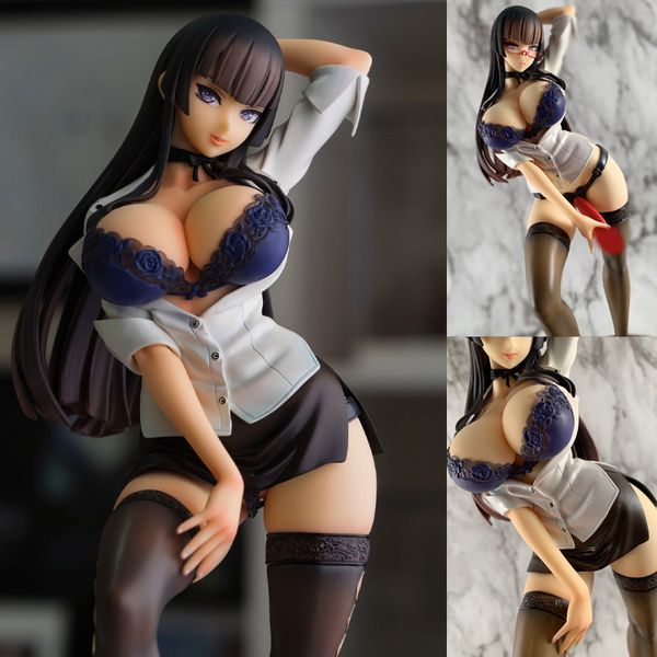 Gun Toys 26cm Skytube Alphamax Ayame Illustration von Ban 1/6 Japanese Anime Sexy Girl PVC Action Figure Adult Collection Model T