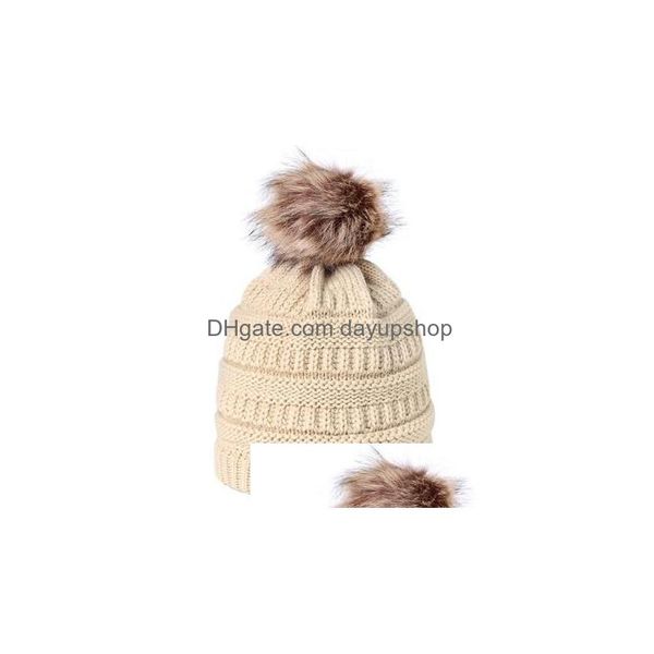 Designer Autunno e Inverno Cappello lavorato a maglia Berretto da baseball per sport all'aria aperta Maglione caldo Consegna drop Dh23Z