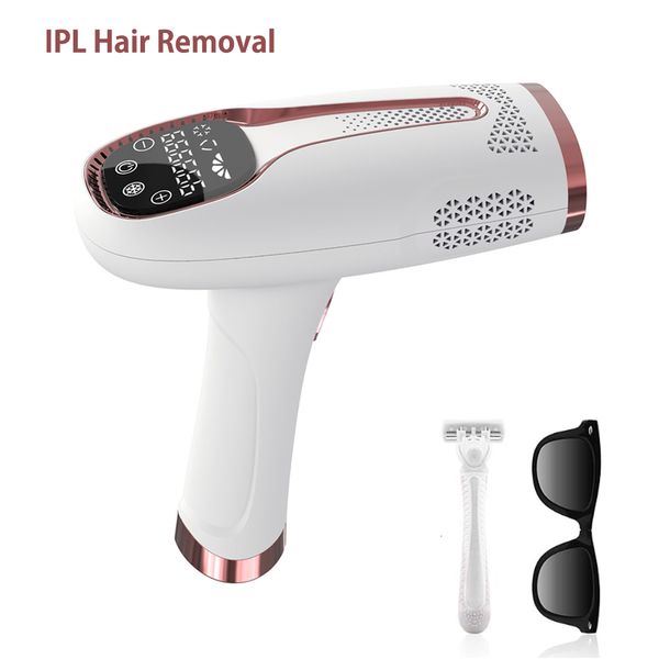 Эпилятор 999999 мигает лазерный эпилятор IPL Poepilator безболезненный постоянный устройство для удаления волос на личная помощь электрическим эпилятором 230411