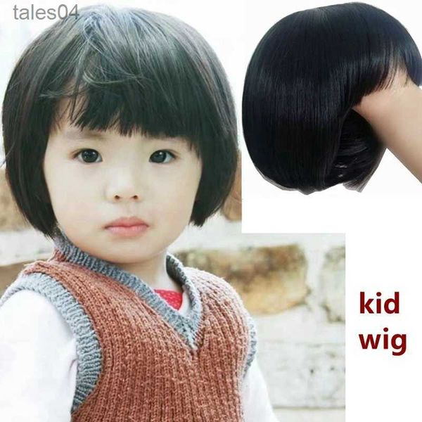 Perucas infantis masculinas Acessórios para cabelo infantil Perucas de bebê Menino cocar menina chapelaria crianças capuz preto capa de cabeça marrom boneca reborn peruca YQ231111