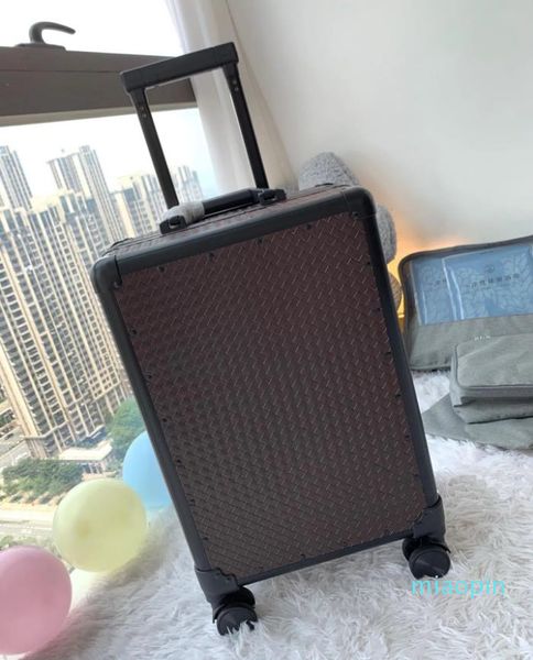 2023 Weven Carning On Suftodance Luggage Trolley Case 20-дюймовый модельер высококачественный мужской посадка на проездные пансион