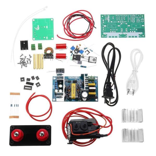 Freeshipping DIY Plasma Spe Mini Kit de bobina com módulo de fonte de alimentação Kpqqw