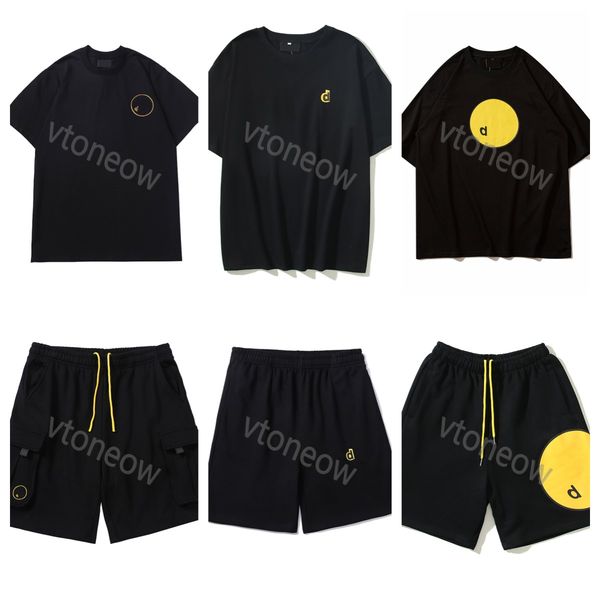 Trass de trilhas para homens de alta qualidade desenham ternos de verão Casual shorts clássicos masculino sets ao ar livre de moda juvenil Men touse thwote the Print tshirts house