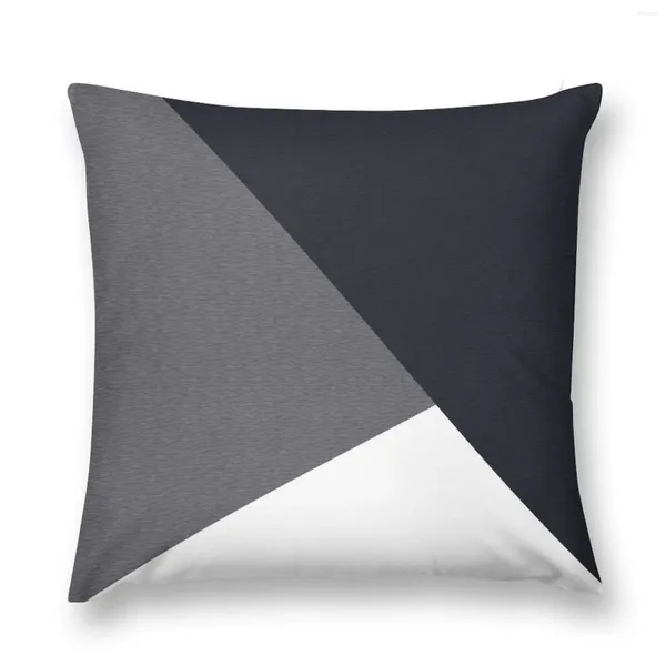 Fodera elastica per cuscino a triangolo geometrico grigio per fodere decorative per divano Custodie natalizie