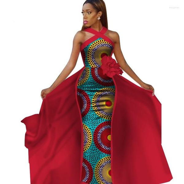 Ethnische Kleidung Ausverkaufsgröße Afrikanisches Damenkleid und Rockanzug traditionell elegant