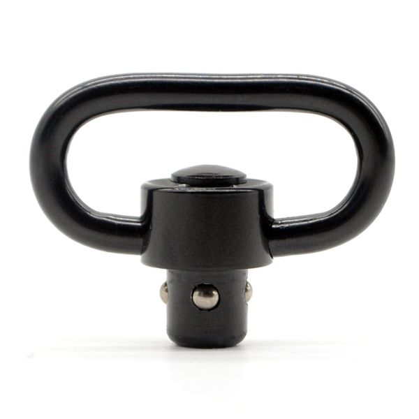 1,25 '' Quick Deteach Release Sling Swivel Cinkle Tactical Cuggino Pulsante Pulsante anello Nero/Tanna/Tan