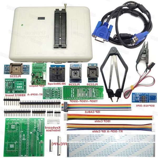 Integrierte Schaltkreise Original Universal RT809H EMMC-NAND FLASH Programmierer 16 Artikel MIT KABELN EMMC-NAND Kglfx