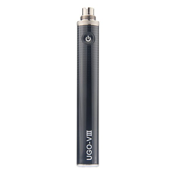 5 PZ Preriscaldare UGO-VIII penna evaporatore 510 UGo Vape batteria preriscaldare VV tensione variabile eVod penna sigaretta elettronica e cavo di ricarica USB ecig vapes