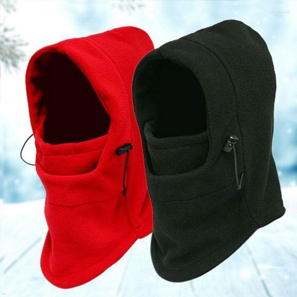 Berretti Beanie/Skull Caps 2in1 Head Neck Full Cover Cap Per Outdoor Skiiing Ciclismo Inverno Antivento Protezione dalla polvere Warmer Uomo DonnaBeanie/