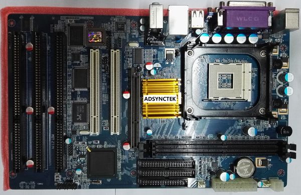 Intel 845 DDR1 ISA Slot Ana Kurulu 478 2-PCI VGA LPT 1-LAN 3-ISA 2-COM CF 4-SATA Endüstriyel Anakart