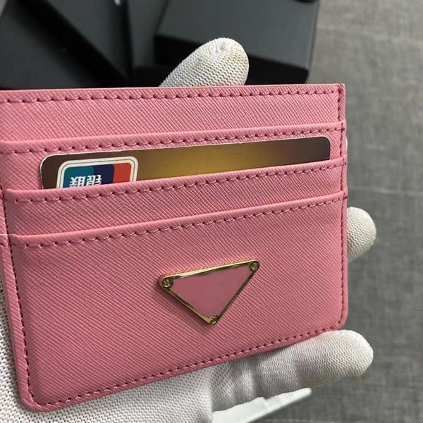 Classic Designer Card Titular Genuine Leather Wallet Coin Bolsans Womans Mans Design Design Travel Document Credit Cartter Purse Mini Bag 051401