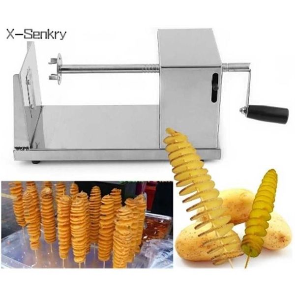 Tornado máquina de corte de batata espiral máquina de corte chips acessórios de cozinha ferramentas de cozinha chopper batata chip 2012282z