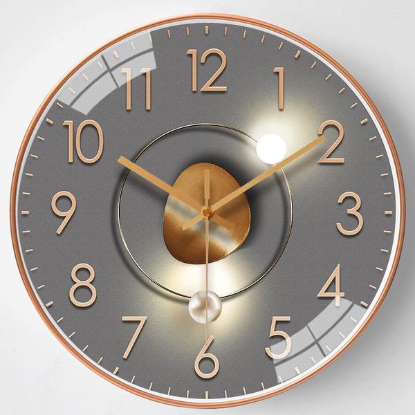 Настенные часы 8 -дюймовые модные часы дизайн Abstract Art Cupiece Peorce для детей гостиной