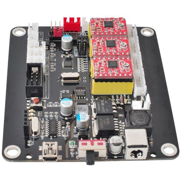 Freeshipping 3-Achsen-CNC-Controller Grbl-Steuerung Doppel-Y-Achsen-USB-Treiberplatine Controller-Board für 3018 1610 2418 CNC-Graveur Carving Patn