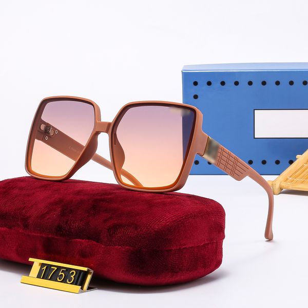 Designer-Sonnenbrille für Damen coole Sonnenbrille Vintage-Metall-Herrenbrille polarisierte Seitenbuchstaben-Sonnenbrille Brillen Occhiali UV400-Schutzbrille mit Box