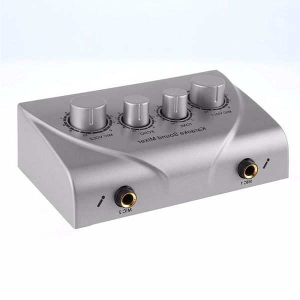 Amplificatori Karaoke Mixer audio Sistema audio professionale Mini macchina digitale portatile Eco Spina americana Vwfjf