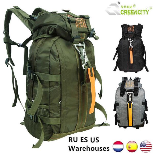 Mochilas leves viagens Mochilas Nylon Backpack Men Women Mulheres Caminhadas ao ar livre Camping Trekking escalando Ridding 230412