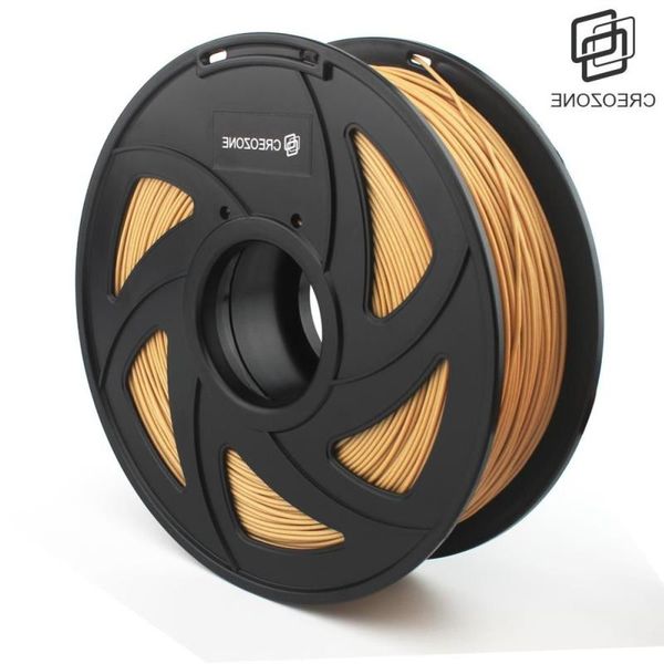 Freeshipping Ahşap 3D Yazıcı Filament 175mm 1kg 220lbs Makara Boyutsal Doğruluk /- 003mm 3D Baskı Malzemeleri Malzemeleri GKEPP