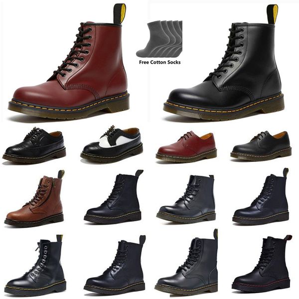 Klassische Designer-Stiefel für Herren und Damen, Luxus-Plateau-Booties, dreifach schwarz, weiß, dunkelmarineblau, braun, knöchelkurze Herren-Damen-Schuhe für den Winter, Schnee, warme Outdoor-Sneaker