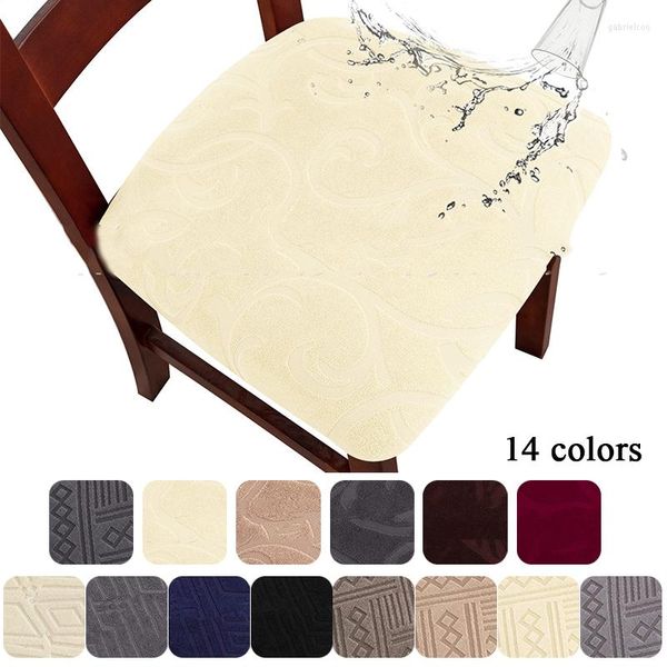 Camas de cadeira Caso de protetor Jacquard de assento impermeável Removível para casa El Living Room