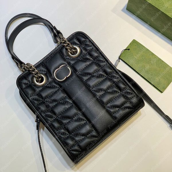 2023 Mini-Einkaufstasche Frauen Ophidia Handtasche Kleine Umhängetaschen Männer Totes Designer Damen Handtaschen Luxurys Designer Crossbody Geldbörsen G SCHWARZ