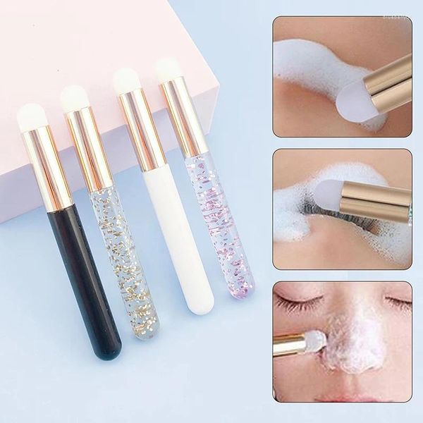 Make-up-Pinsel, Concealer-Pinsel, matt, Lippenstift, Wisch, Lippe, Mini-Rundkopf, Make-up, multifunktionale Faser, wiederholbar