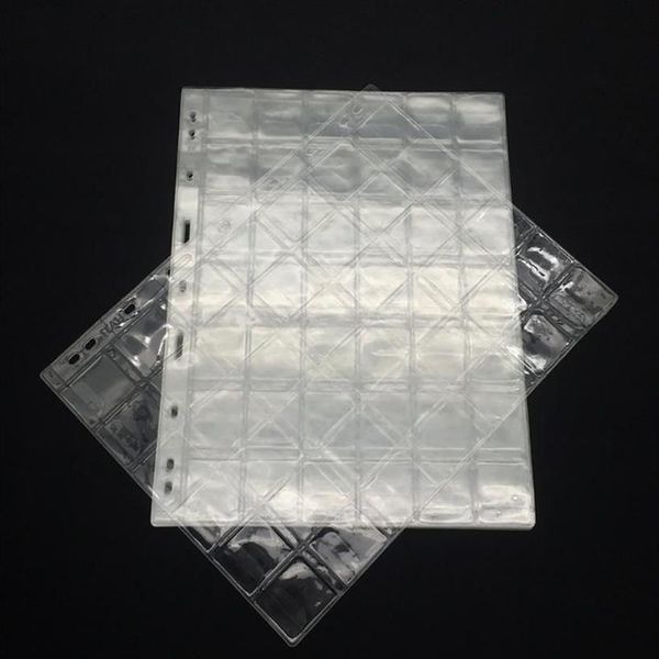 Serise Set Portamonete in plastica in PVC Cartella Pagine Fogli per riporre denaro in contanti duro Raccolta Mini Penny Bag Borse244C
