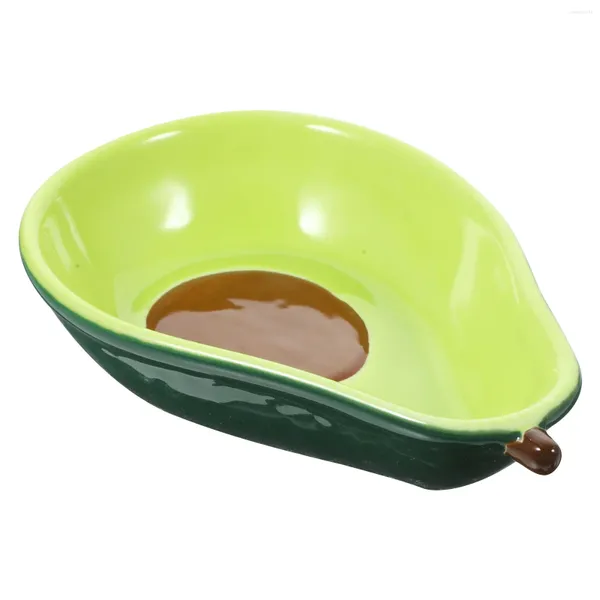 Чаши Миска в форме авокадо Керамическая посуда Хранение закусок и фруктов
