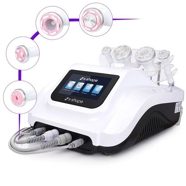 S-shape 30k Ultrasound Cavitation RF Slimming Ems Electroporation Vacuum Suction Body Face Skin Care Machine