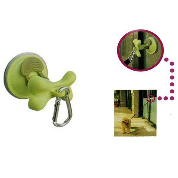 Abbigliamento per cani Pet Parking Wash Pull Rope Fisso Ventosa Hang Buckle Outdoor Tub Restraint Ventosa Gancio Accessori