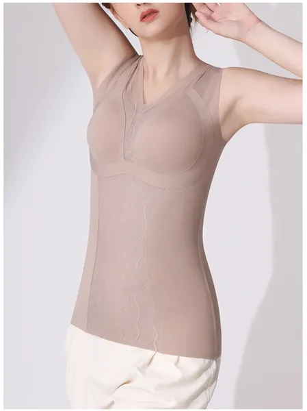 Damen-Shaper, schwarzes Korsett, warmes Oberteil für Damen, Kleidung, Oberkörper-BH, Bauchstraffung, Brust, eng anliegende Schlankheitsunterwäsche