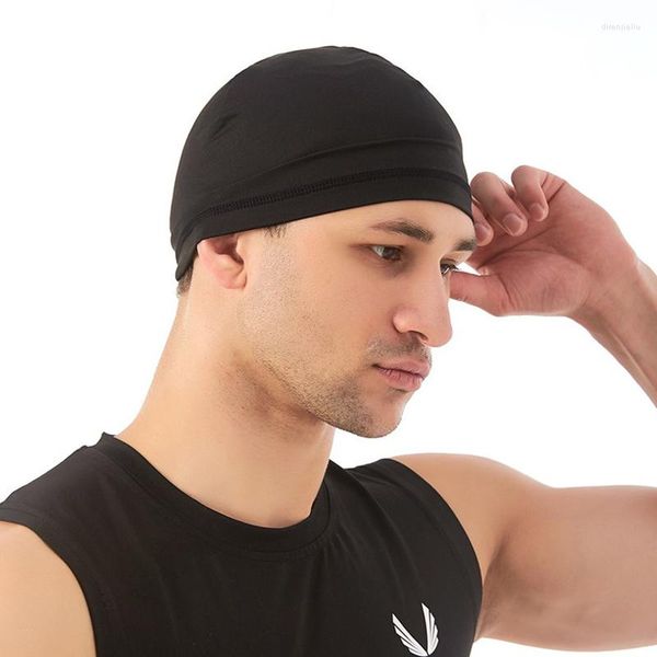 Велосипедные шапки Summer Lycra Quick Dry Cap Anti-UV Hat Motorcycle Bicycle Bicycle Anti-Sweat Внутреннее для спорта на открытом воздухе