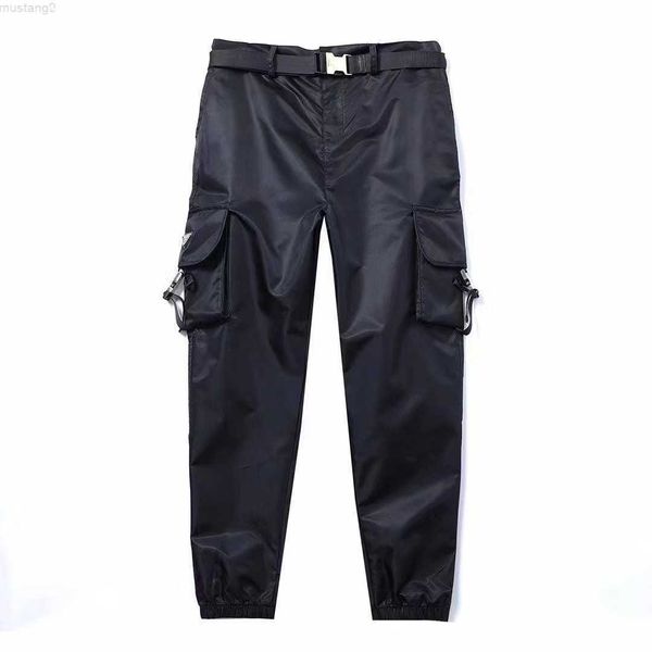 Herren-Hosen, Paar-Tech-Fleece-Hose, Top-Nylon-Material, modische Jogginghose, bequem, knitterfrei, hochelastische Herren-Jogginghose