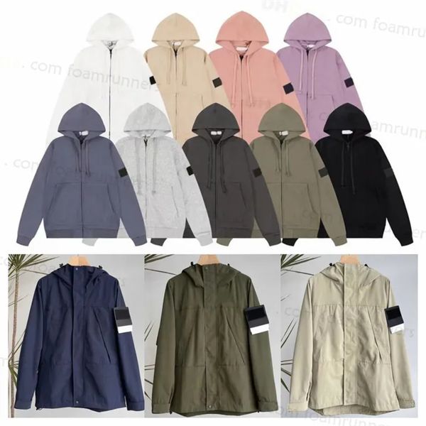 Erkek Hoodies Sweatshirts Tasarımcı Kadın Hoodie Sıradan Uzun Kollu Kazak Çift Gevşek Moda Bahar Sonbahar Sweatshirt Top Stones Island S2V X7ZT#