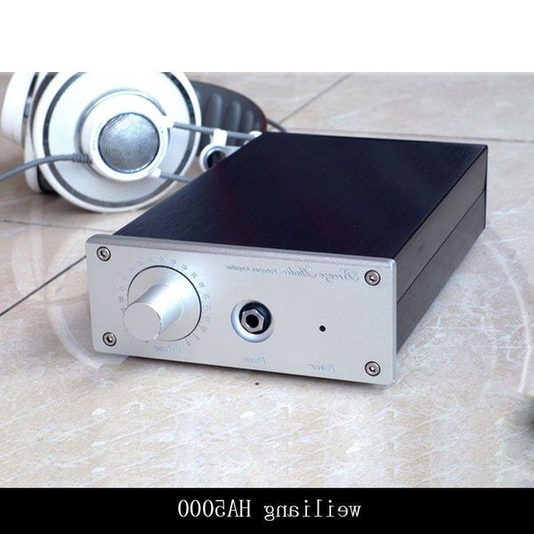 Freeshipping Il più recente Breeze Audio HA5000 Amplificatore per cuffie professionale in pura classe A Stereo Hifi Auricolare digitale AMP Nero / Nastro Lpvio