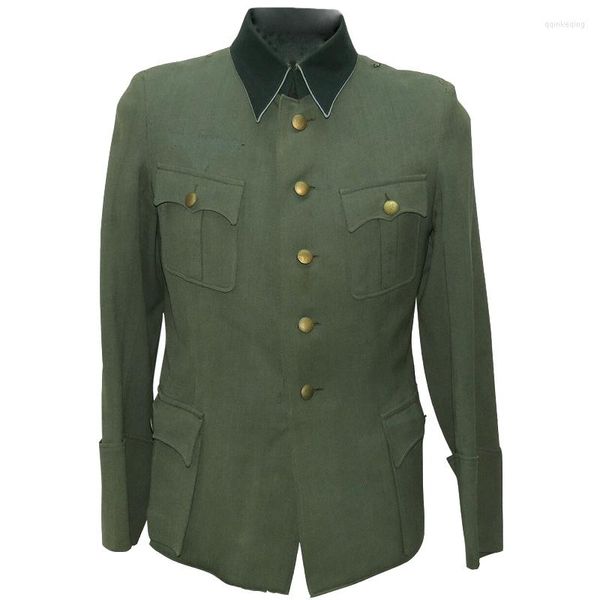 Jackets masculino Yu Song fez do exército Green Spring e Outon Jacket 7004 durante a Primeira Guerra Mundial