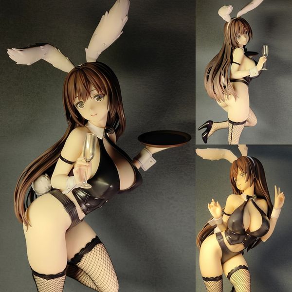 Gun Toys 43cm Anime Bunny Girl Figur Kagetsu Mei 1/4 Maßstab PVC Action Figure Anime Girl Figur Erwachsene Sammlung Modell Spielzeug dol