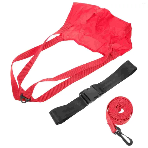 Accessori Nuoto Paracadute Attrezzatura per allenamento di resistenza Forza Corda elastica Cintura 1 pezzo (rosso) Bungee